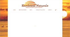 Desktop Screenshot of earthtonenaturalbeauty.com